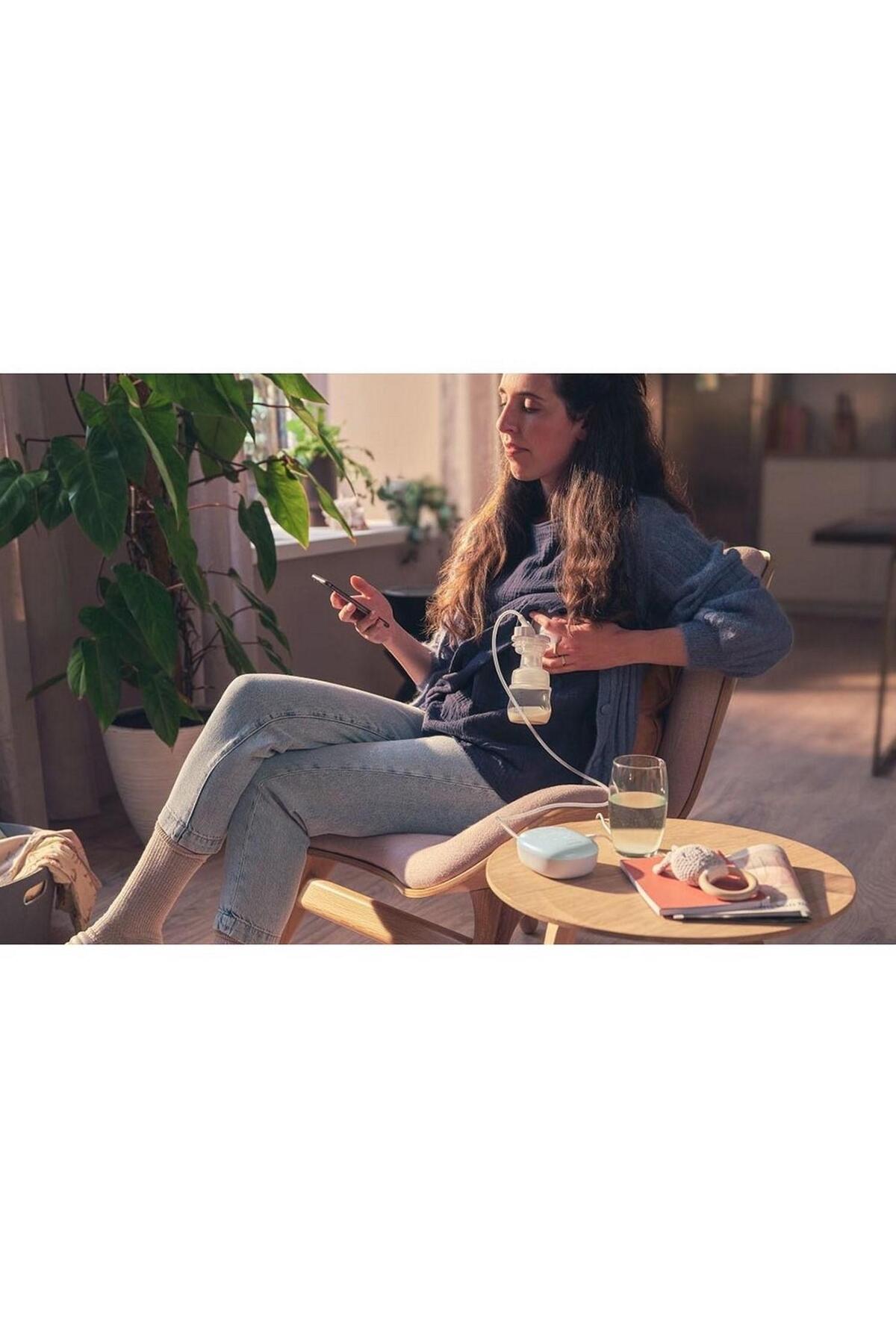 Philips Avent Essentials Tekli Elektrikli Göğüs Pompası Scf323/11 fotoğrafı 6 (önizleme)