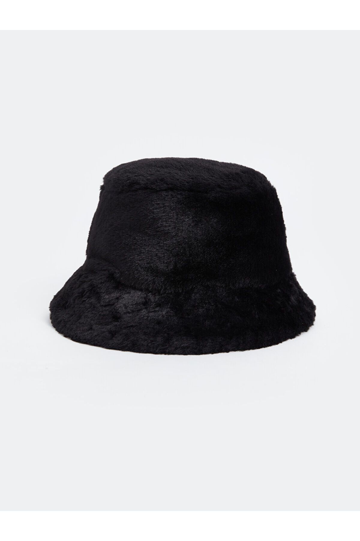 LC Waikiki-Lcw Príslušenstvo Čierna čiapka Shearling Women's Bucket 1