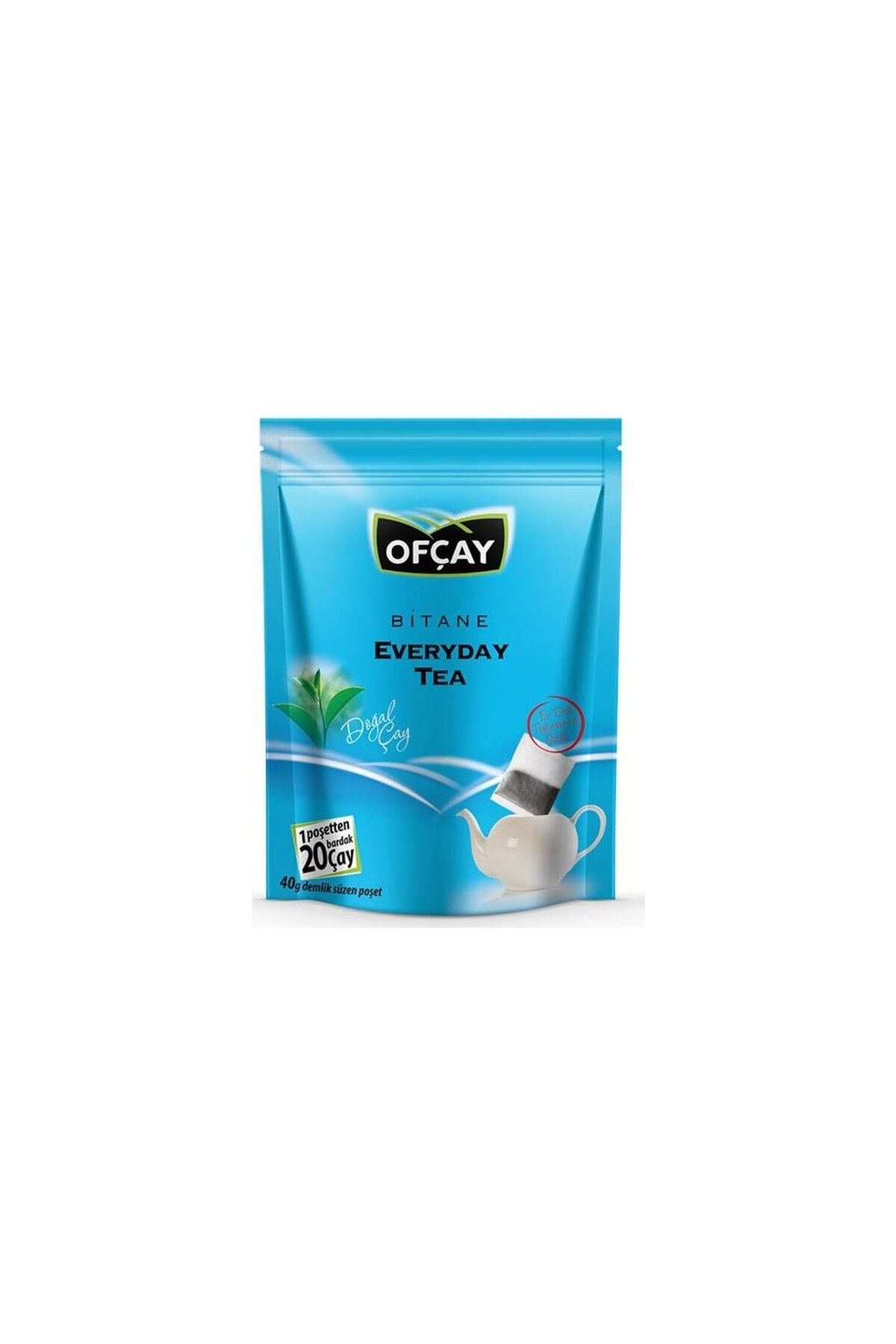 Ofçay OFÇAY BİTANE EVERYDAY DEMLİK POŞET (25* 40 GR) ÇAY 1 KOLİ (8 PAKET) DOYPACK AMBALAJ