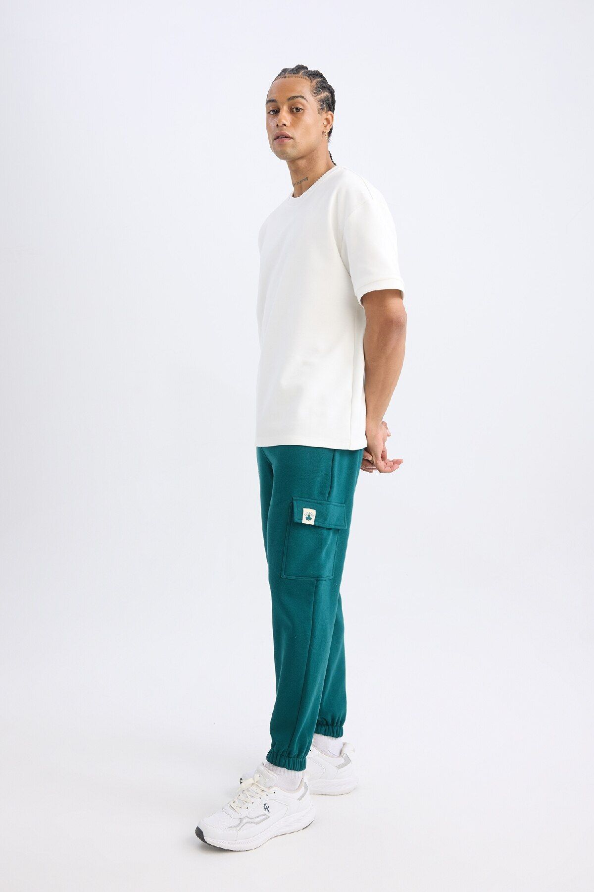 DeFacto-NBA Boston Celtics Jogger-Jogginghose – Kargotasche und elastische Taille 2