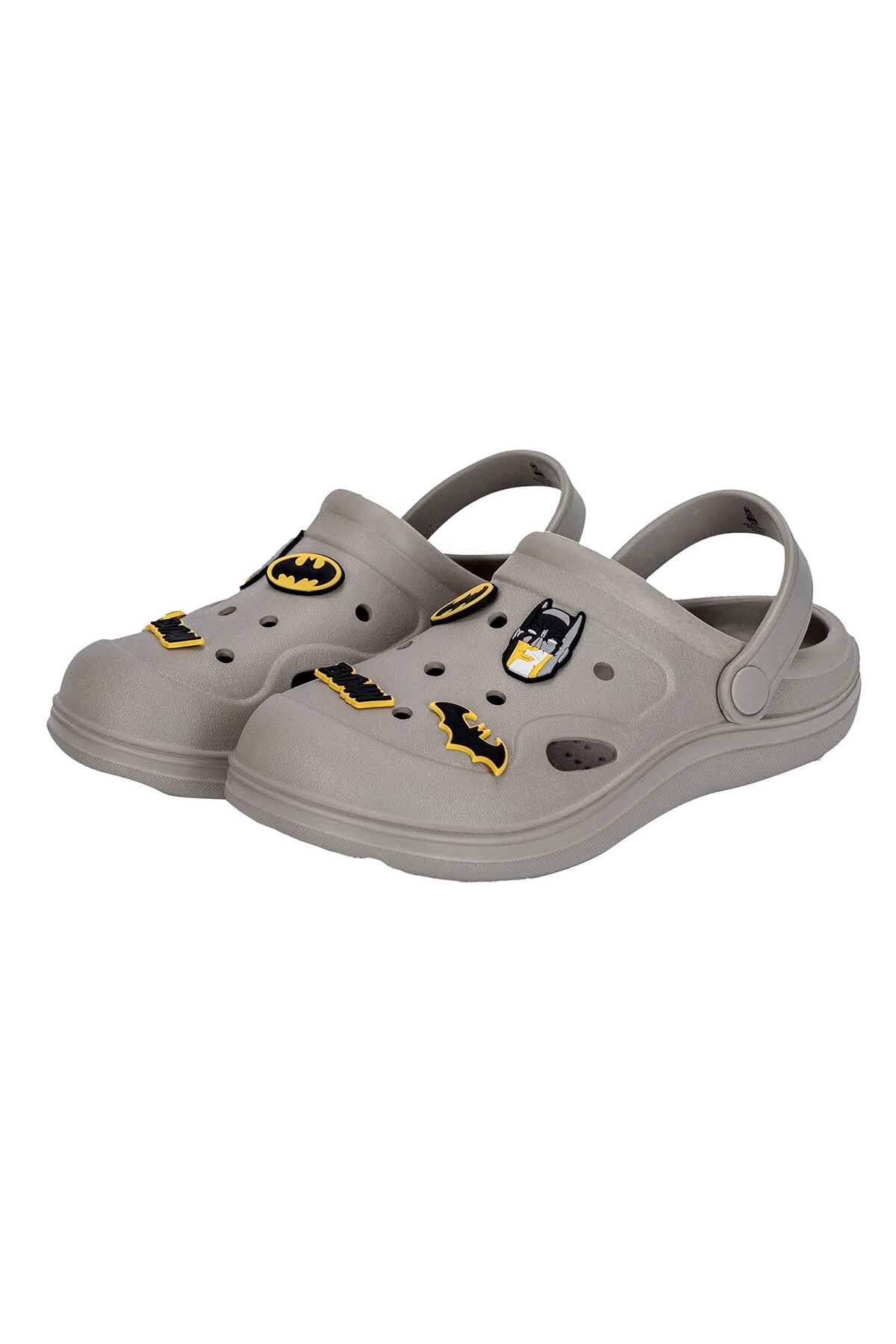 Warner Bros-Batman Non-Slip Kids Slides Black Clogs For Boys 3
