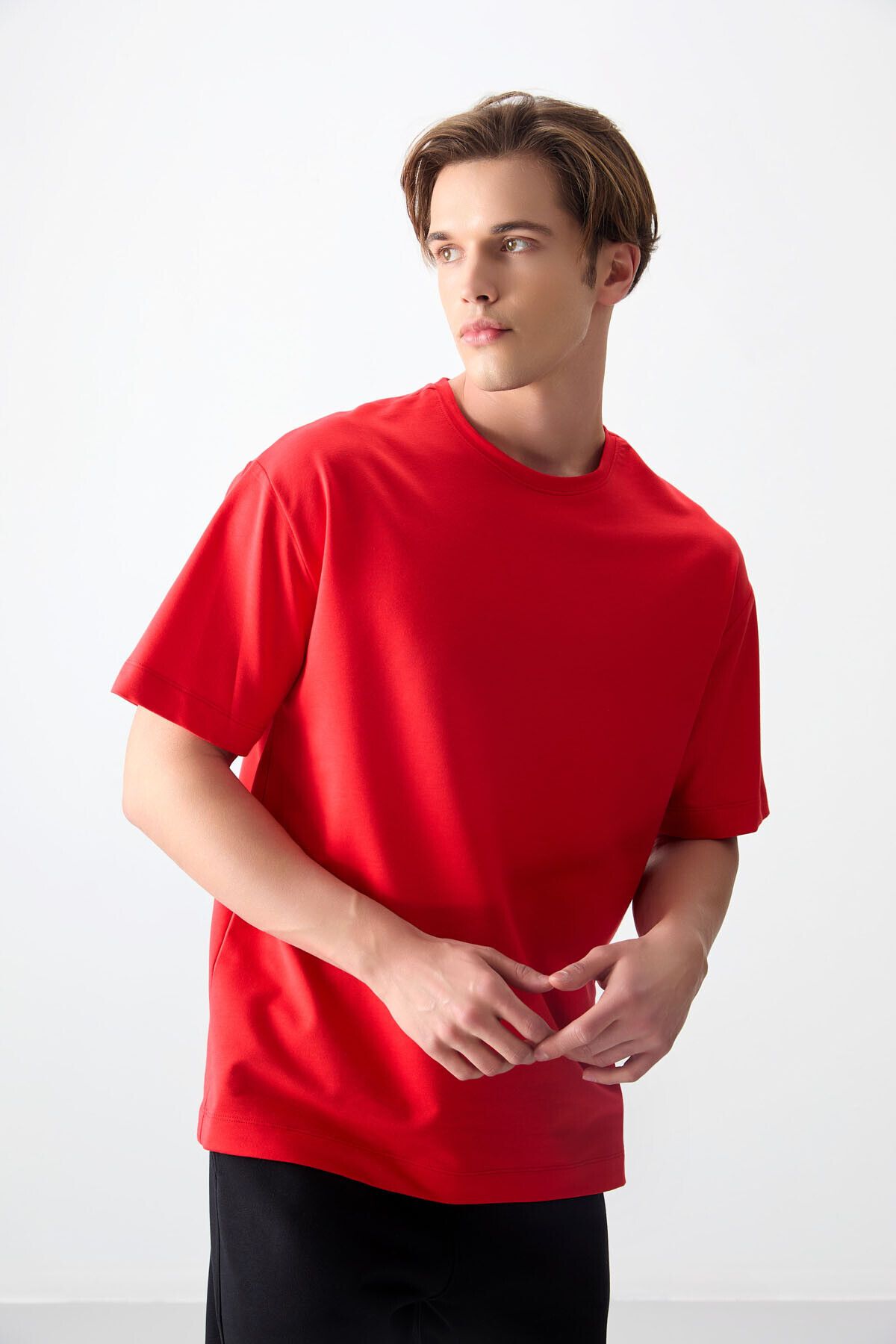 تی شرت مردانه فیستا پنبه ضخیم بافت نرم و مشرف به اساسی T SHIRT 88377 Air Jones