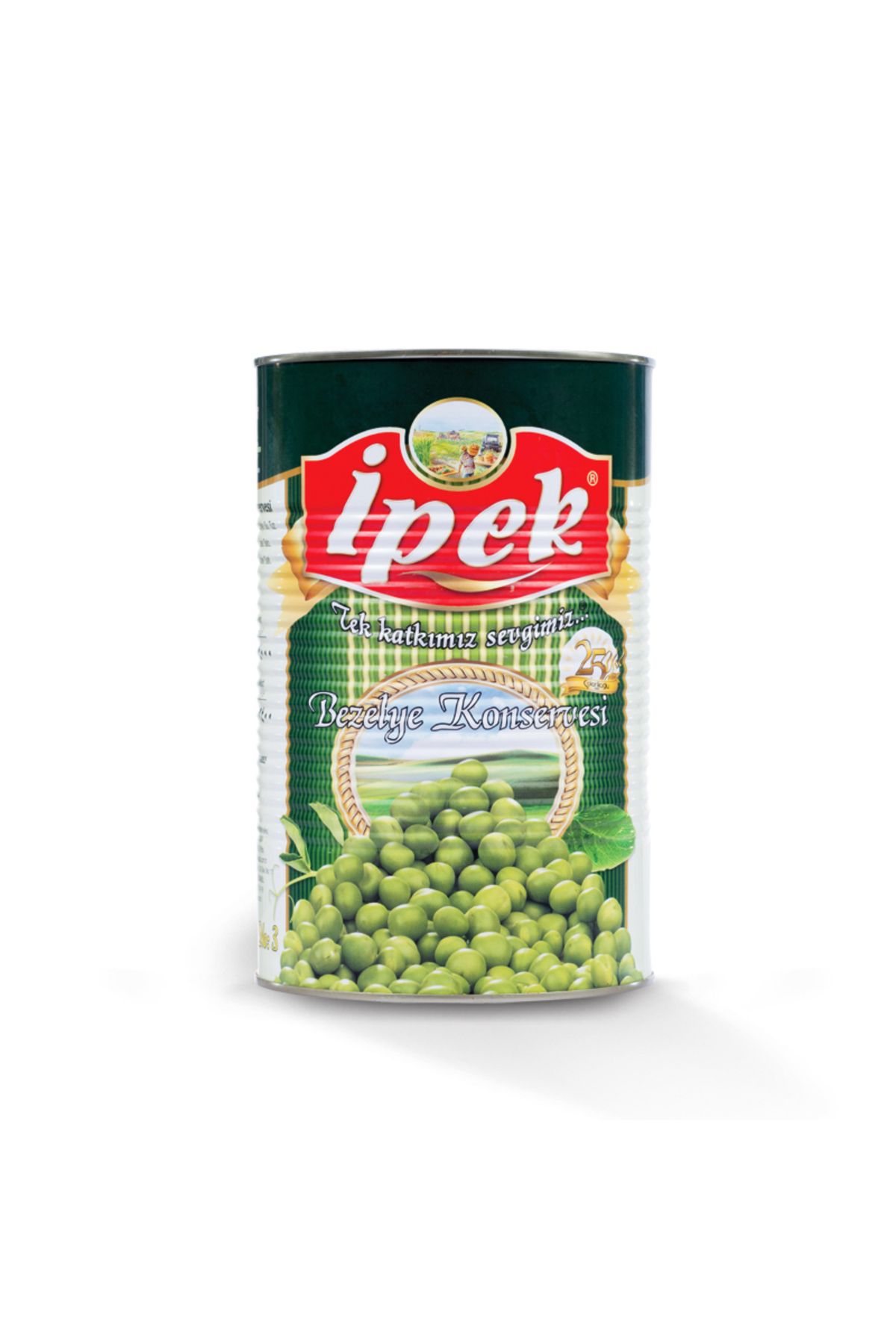 İpek İpek Bezelye Konservesi 4 KG