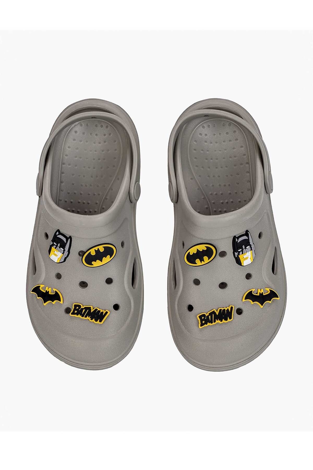 Warner Bros-Batman Non-Slip Kids Slides Black Clogs For Boys 2