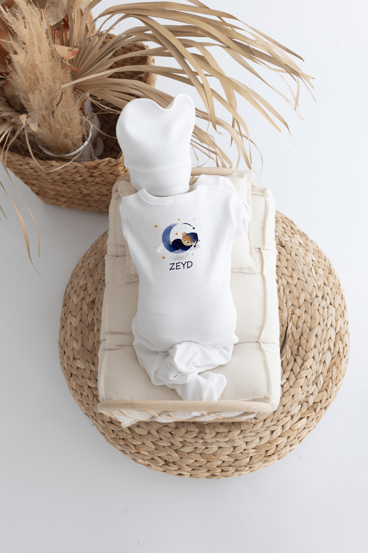 Bebe wini %100 Pamuk Baskılı 11’li Bebek Hastane Çıkışı fotoğrafı 3 (önizleme)