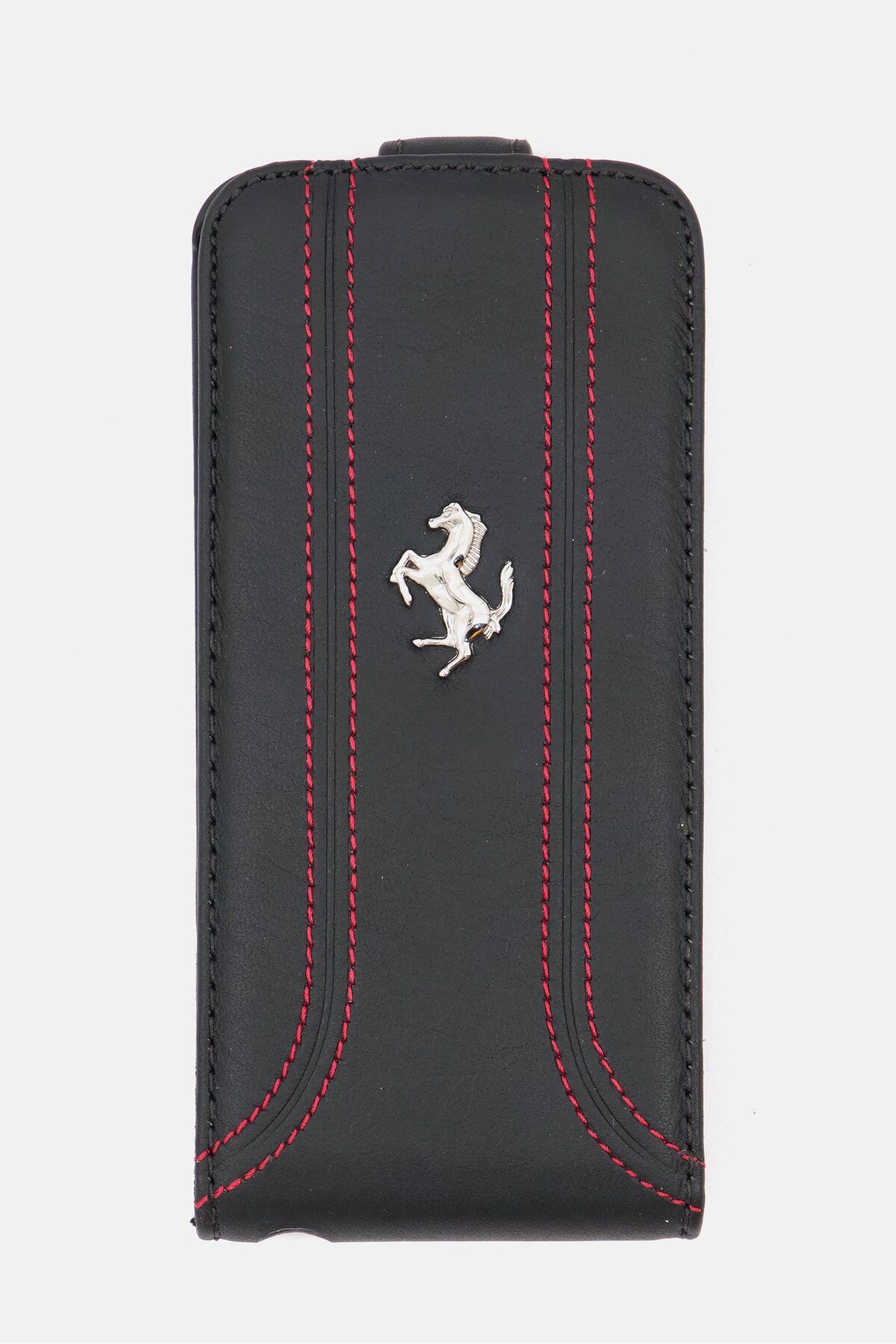 Ferrari-Iphone 5 Leather Flapcase, Black 2