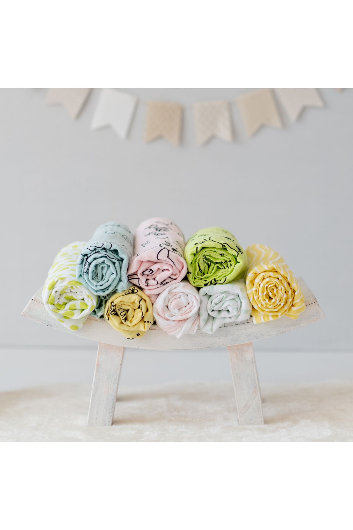 Milk & Moo-Milk&moo Cacha Baby 100% Cotton Swaddle Blanket, 100% Cotton, Ultra Soft 8