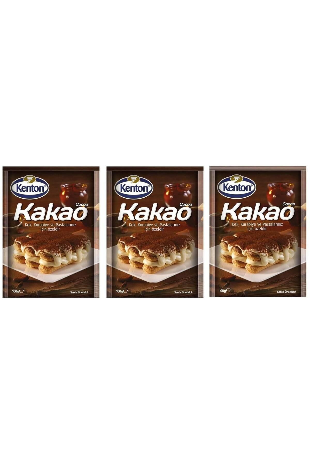 Kenton Kakao 100 Gram*3 Paket (TOPLAM 300 GRAM KAKAO)