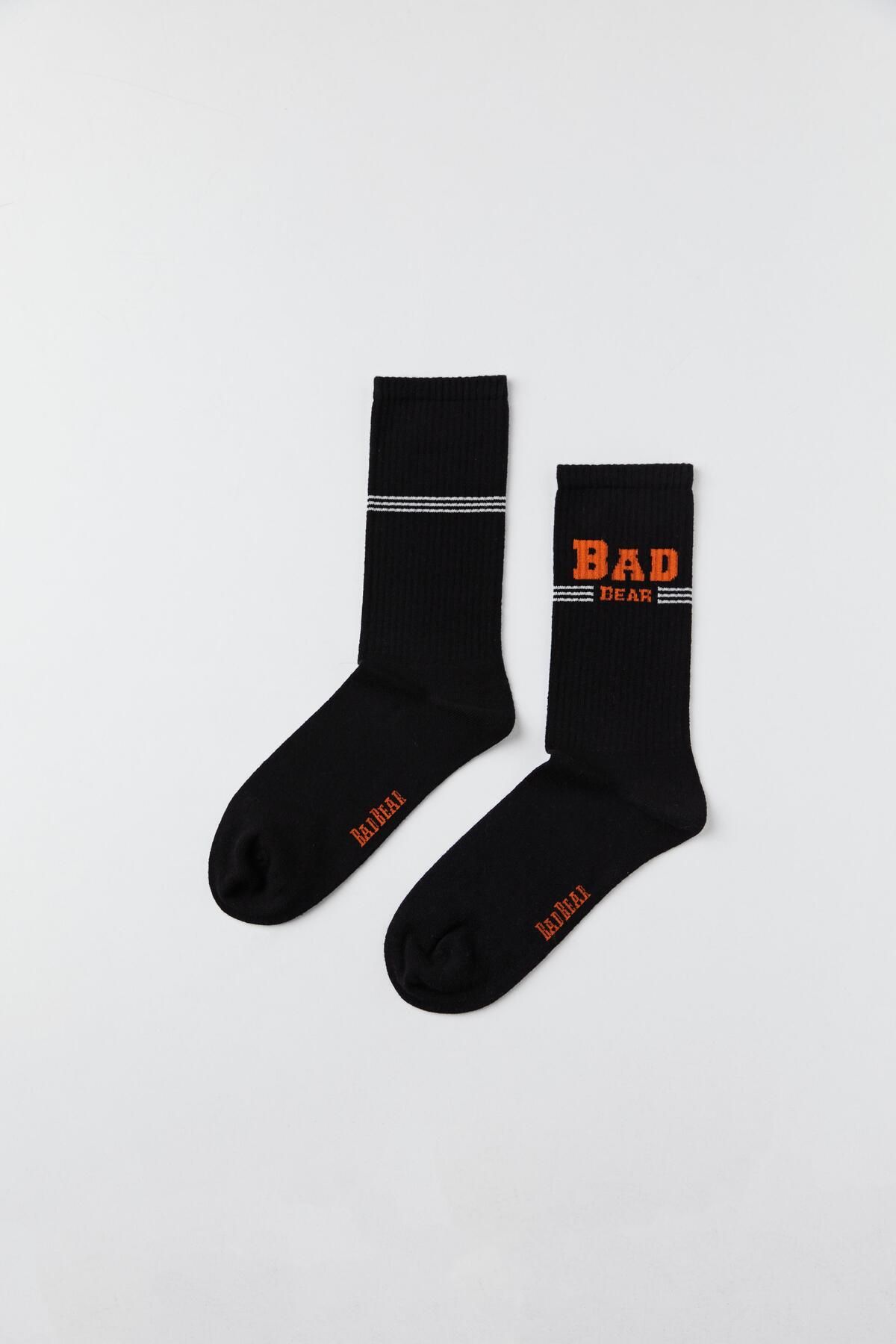 Bad Bear Saturn Siyah Unisex Çorap