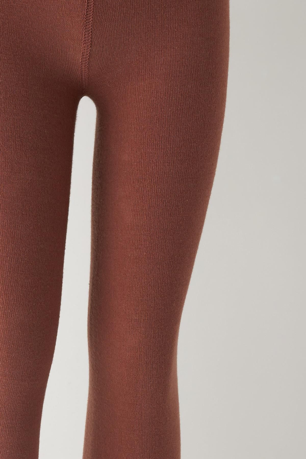 Katia&Bony-Brown Cotton Children's Tights 2