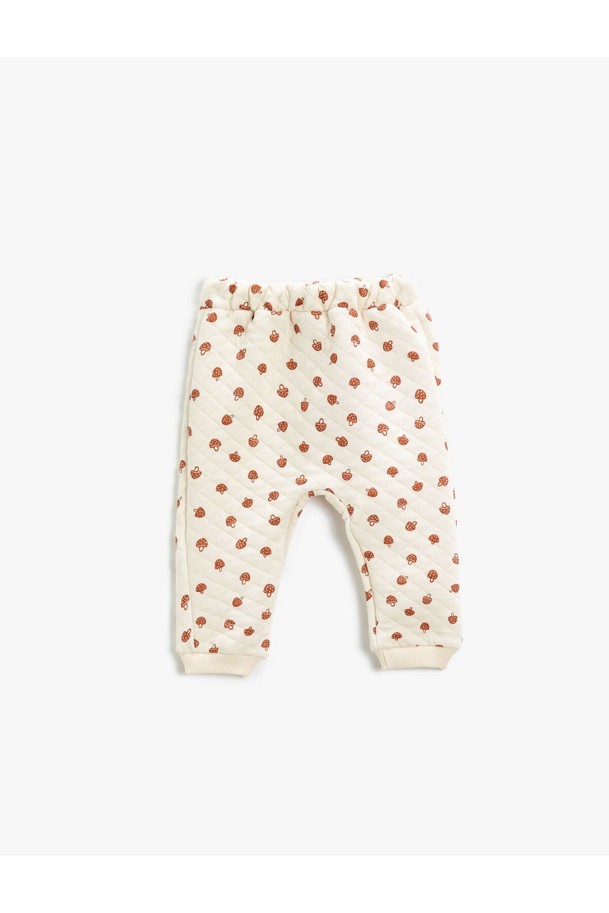 Koton-Quilted Jogger Sweatpants with Elastic Waist 1