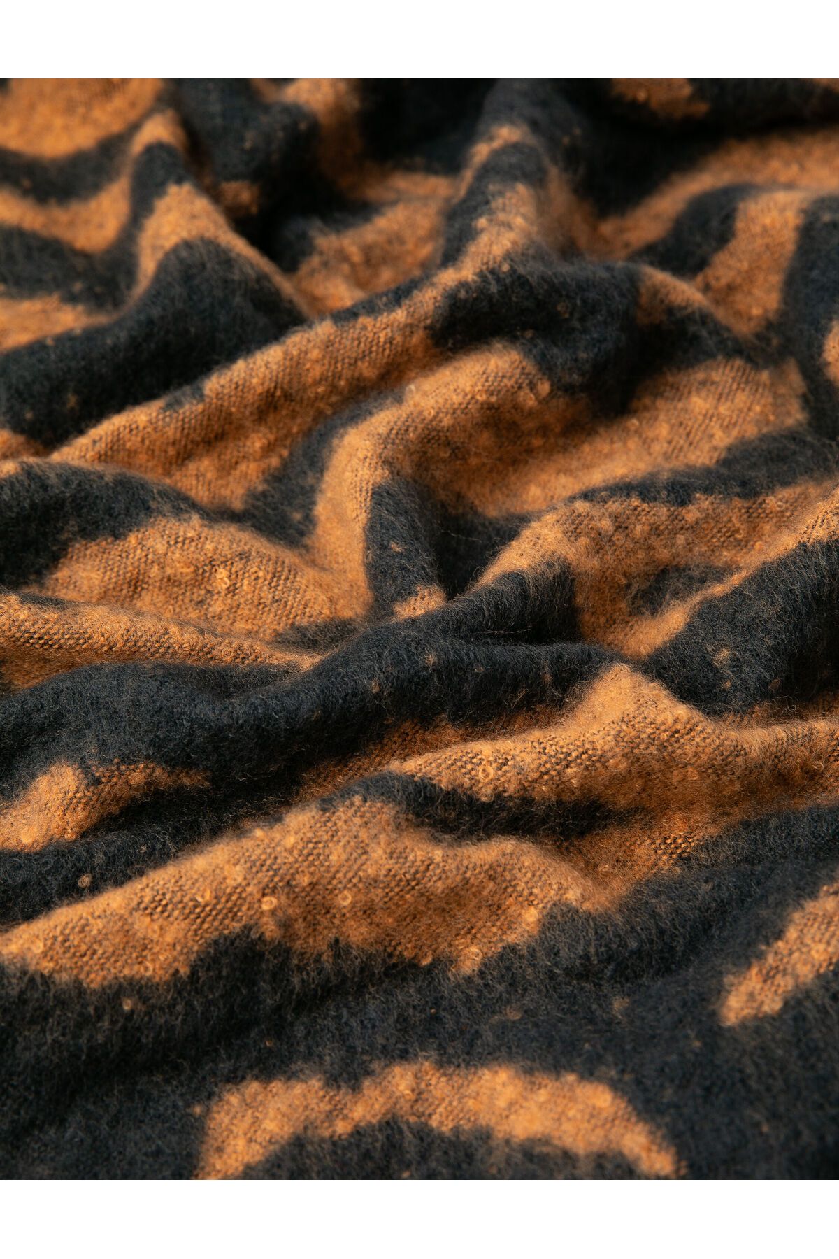 Koton-Scarf with Zebra Pattern Soft Textured Tassels 3