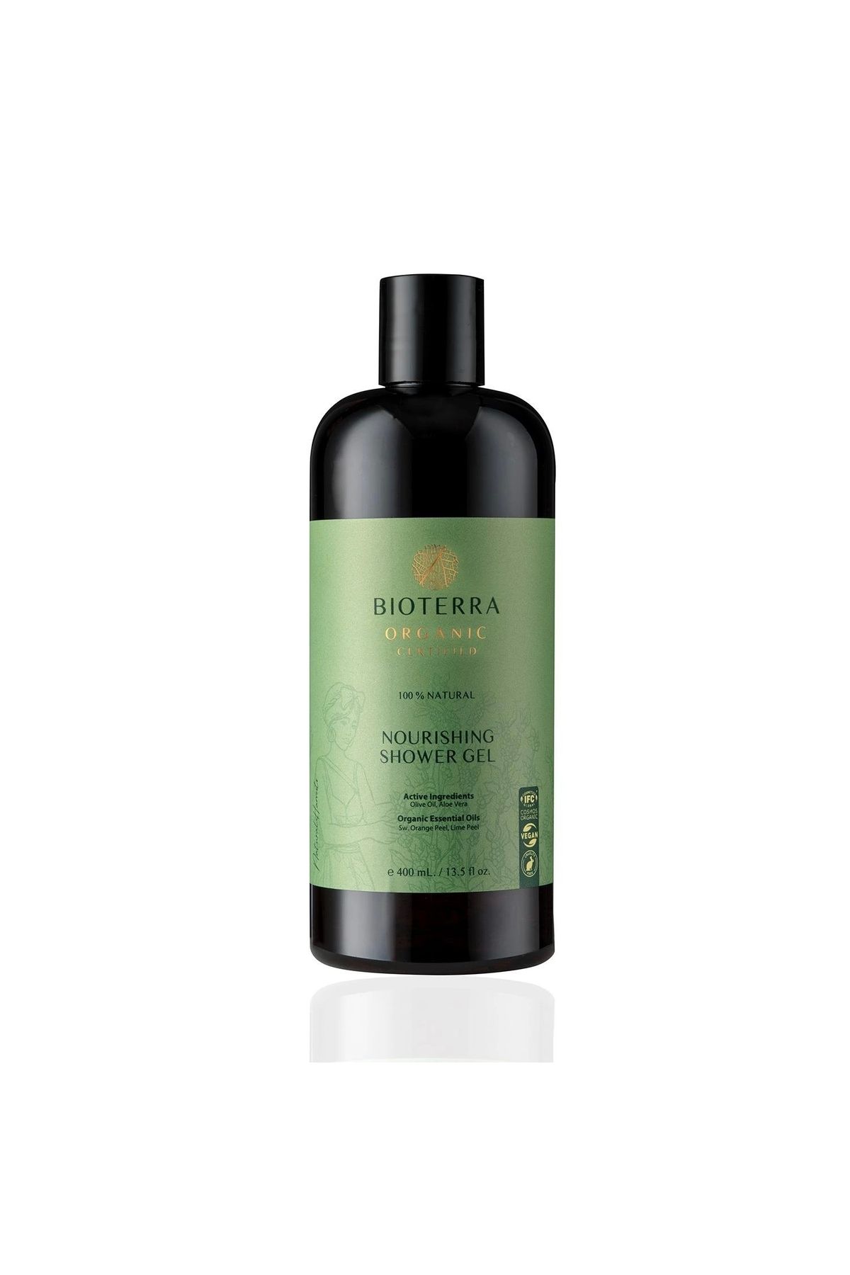 Bioterra Organik Besleyici Duş Jeli 400 ml