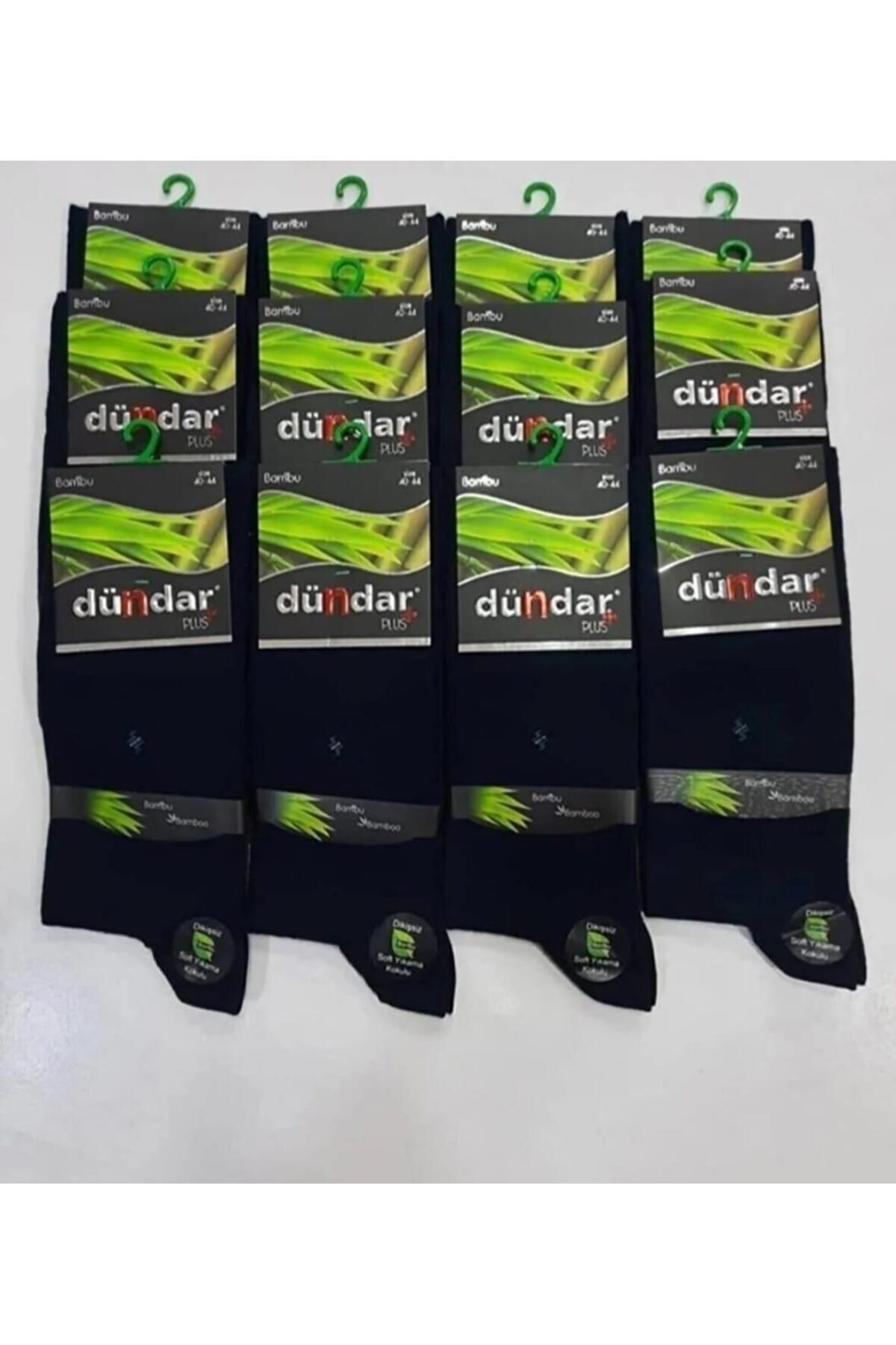 Pardon Dündar Plus 5602 Erkek Bambu Likralı Çorap 6 Adet