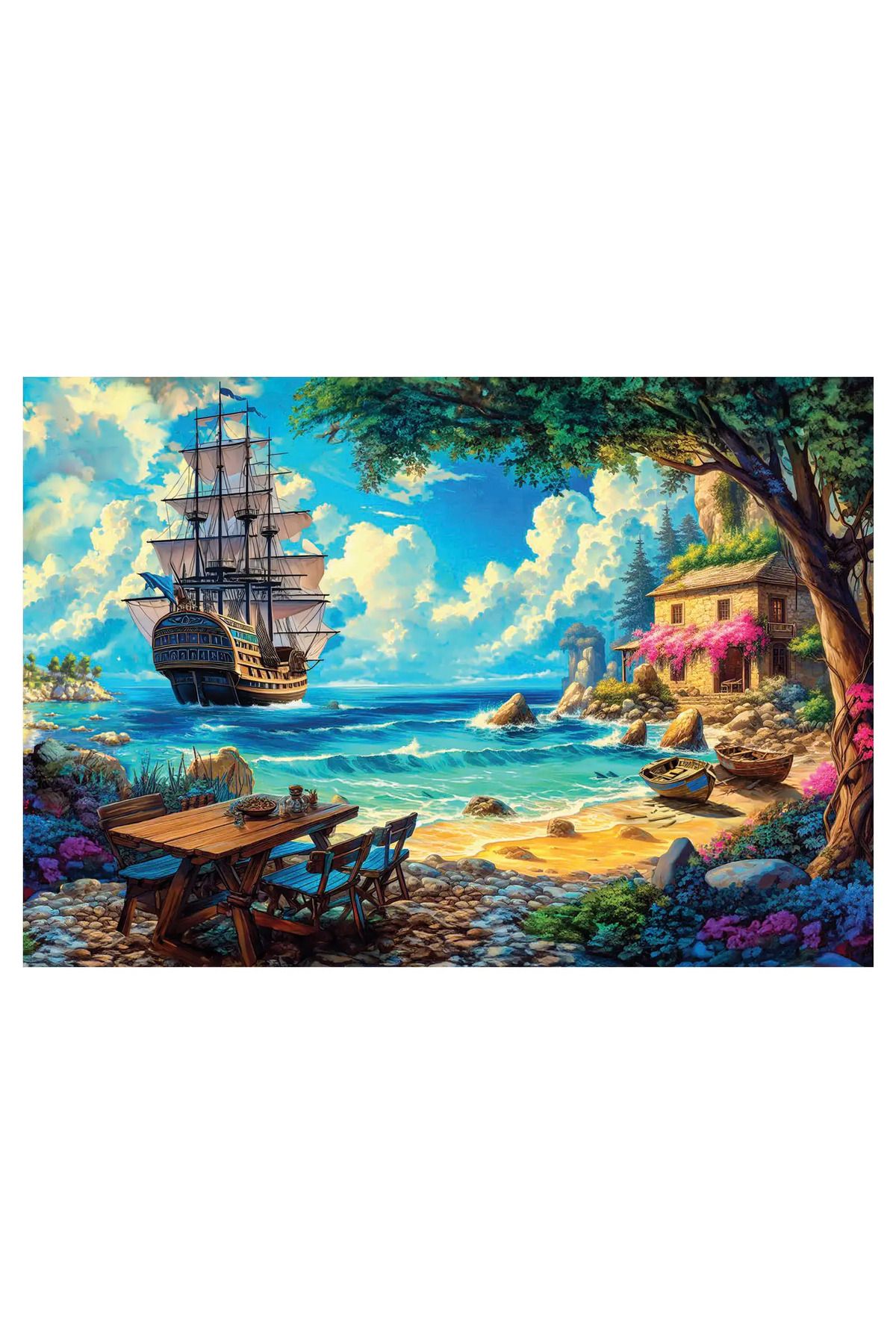 Anatolian Puzzle-260 Pieces XL Pirate Puzzle - Dark Code: 3349 2