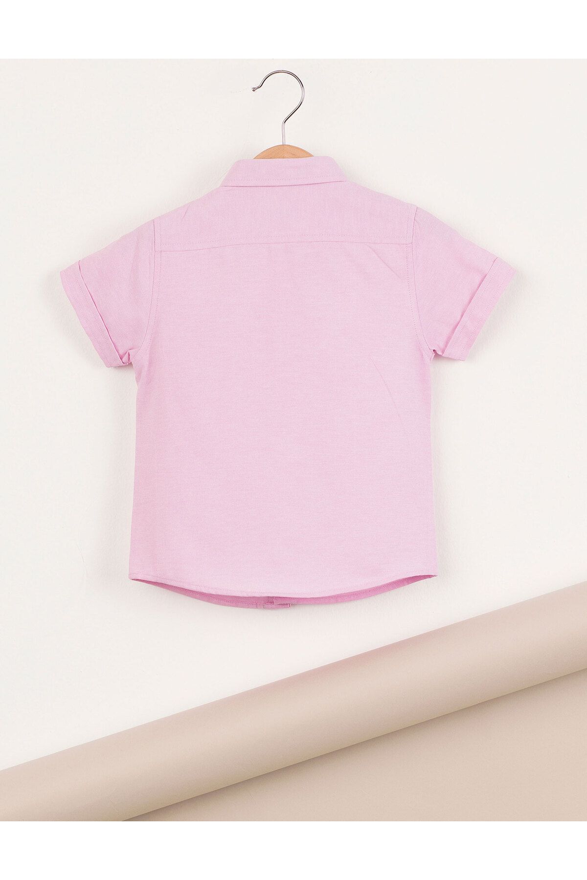 Ollie&Olla-Pink Woven Boys' Shirt 4