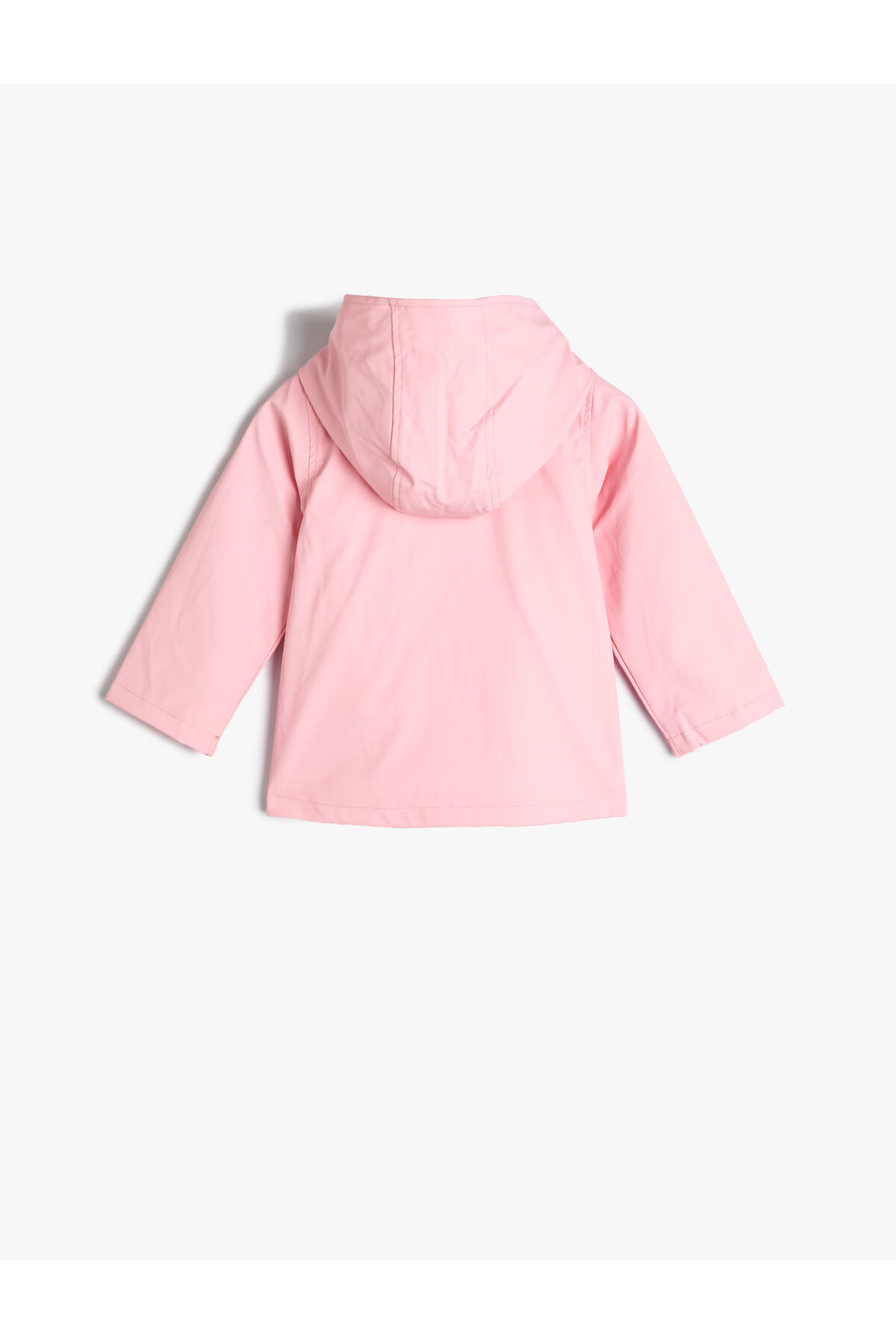 Koton Kapşonlu Kaban Cepli Rüzgar Kapaklı Çıtçıt Kapamalı fotoğrafı 4 (önizleme)