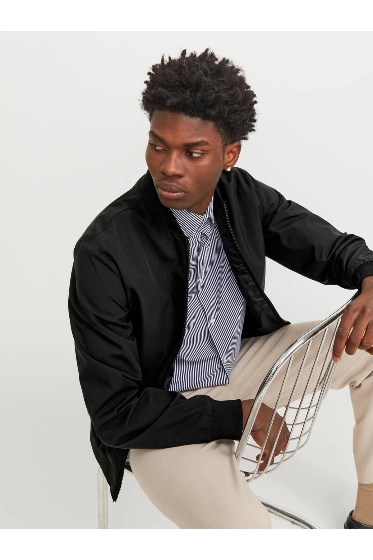 کت مردانه راسته آستین بلند | جک اند جونز Jack & Jones TYCCJZW2CN170800550093114 - تصویر 6