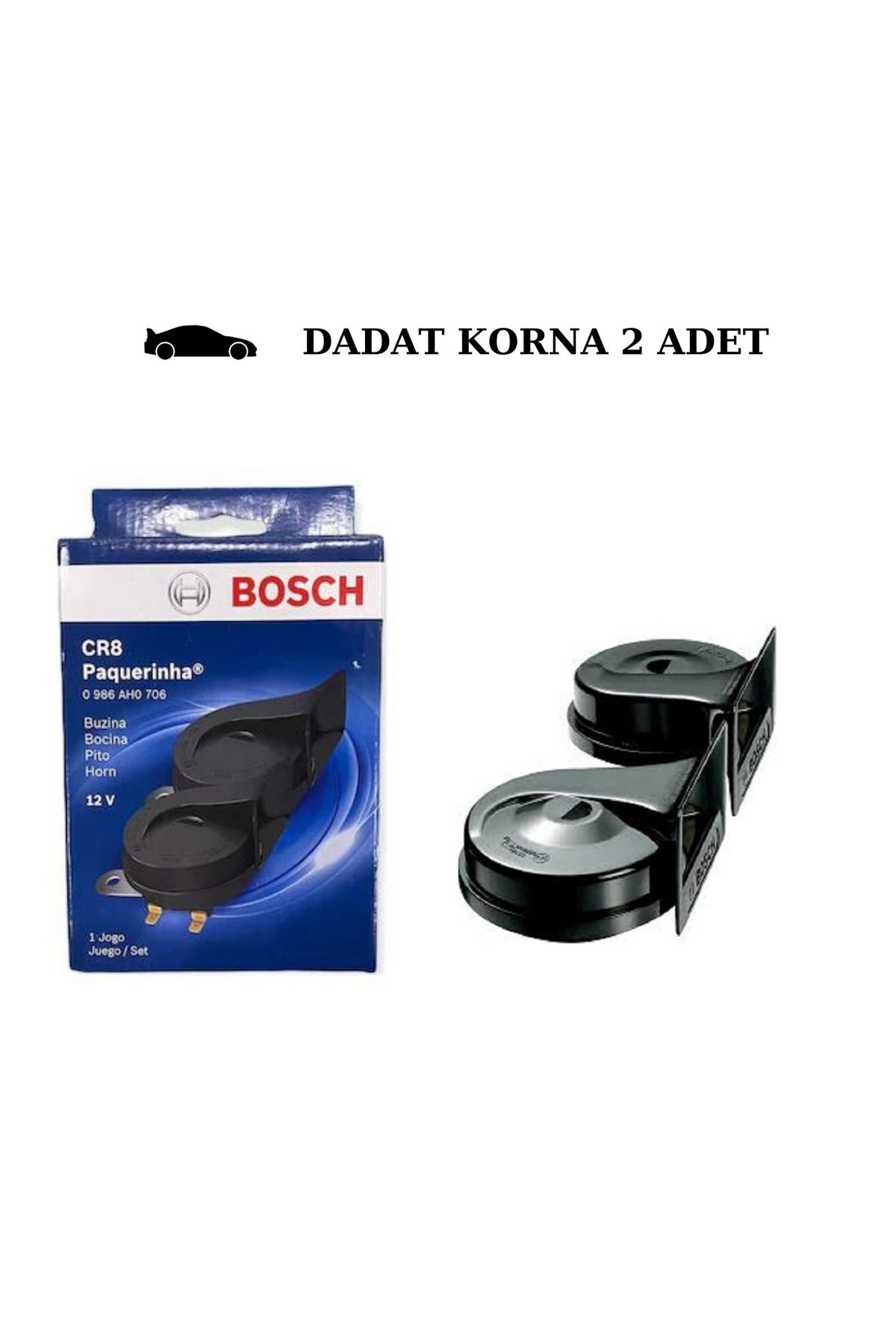 rktech-Daewoo Nexia 2008 N/2 Bosch Loud Sound Dadat Horn 1