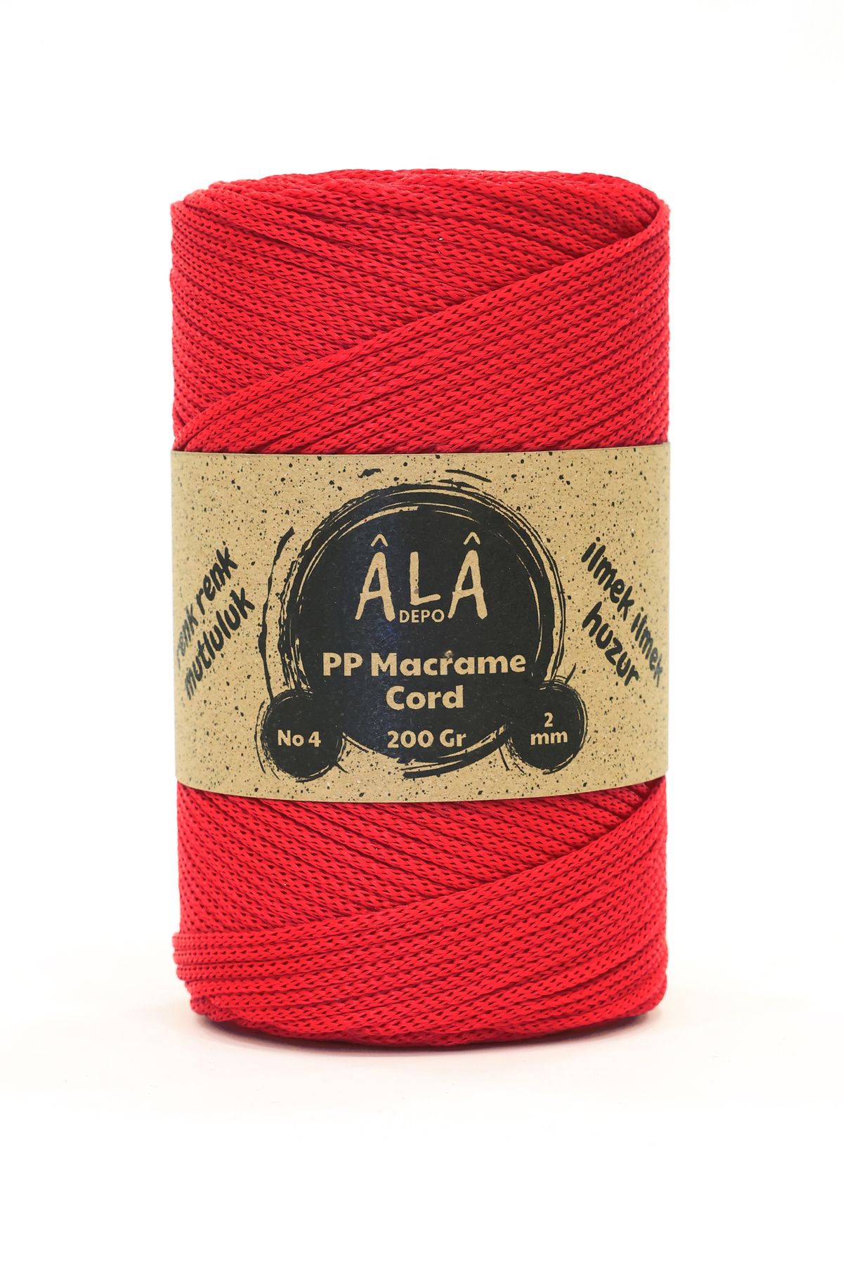 aladepo-200 Gr Polyester (Pp) Macrame Thread - 2mm Thread, Supla Thread and Bag Thread 1
