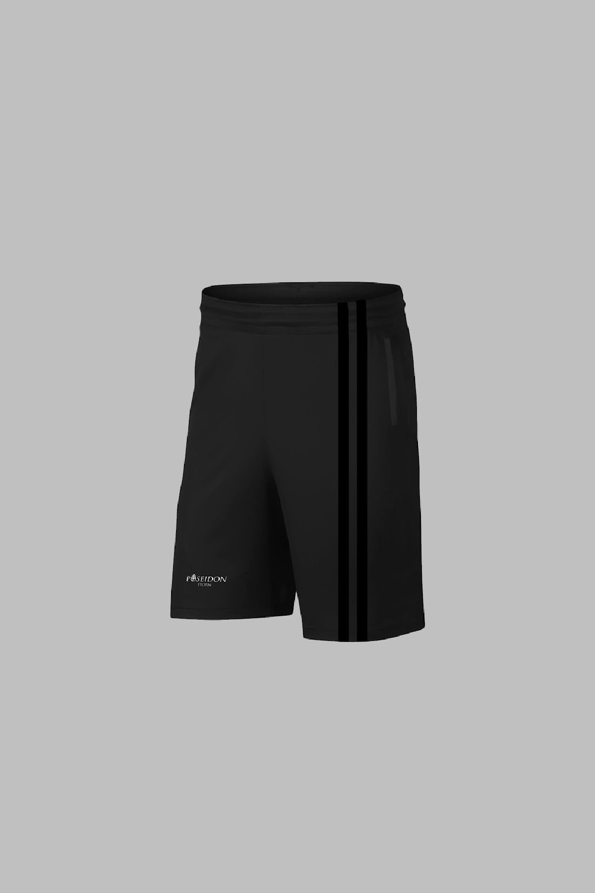 POSEIDON STORM-Мъжки комплект от тениска и шорти Dri-Fit, големи размери, жълт - без щампа, удобен (4XL-10X) 3