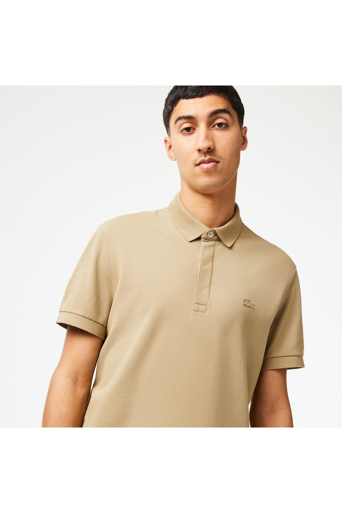 تی شرت یقه پولو چند رنگ مردانه معمولی مناسب پاریس بژ چوگان Lacoste