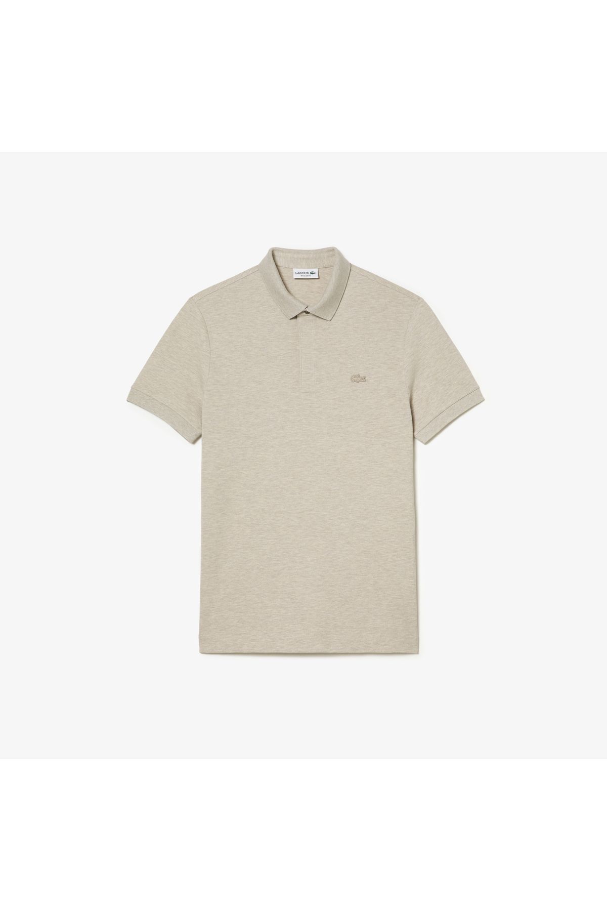 تی شرت یقه پولو نود مردانه معمولی مناسب پاریس بژ چوگان Lacoste