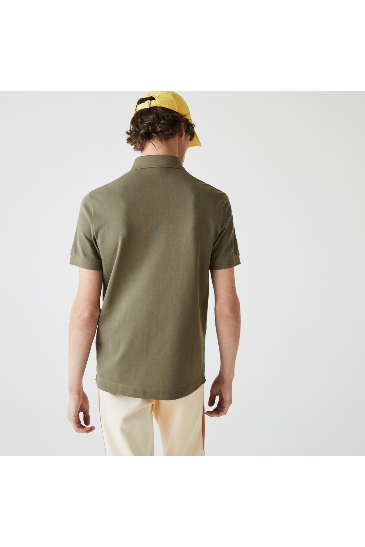 تی شرت یقه پولو سبز مردانه معمولی مناسب پاریس هاکی چوگان Lacoste