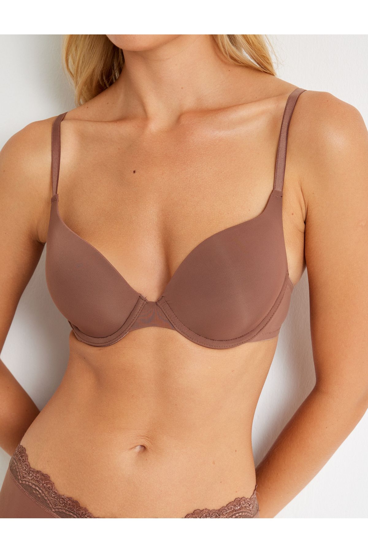 Koton-Non-Padded Basic Bra Without Support 5