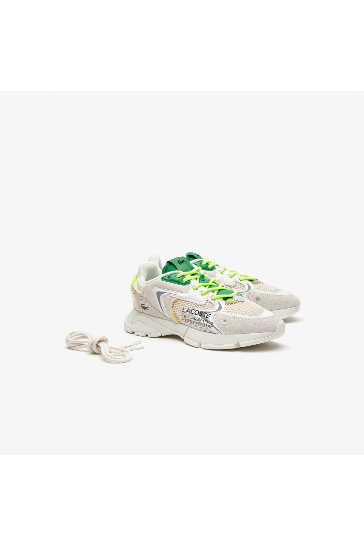 اسنیکر سفید مردانه کفش ورزشی بژ Neo Lacoste