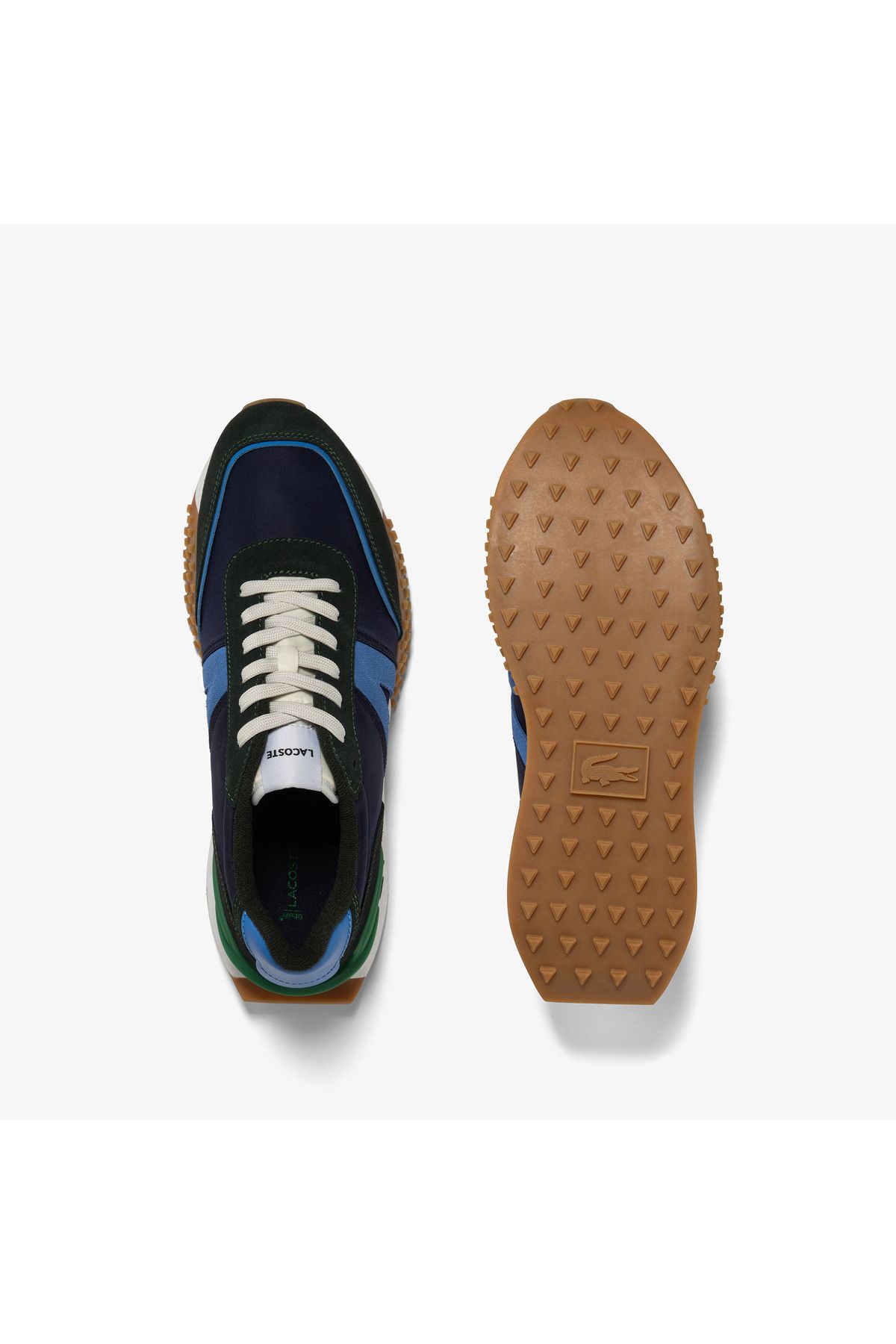 اسنیکر آبی مردانه کفش ورزشی دریایی L Spin Deluxe Lacoste