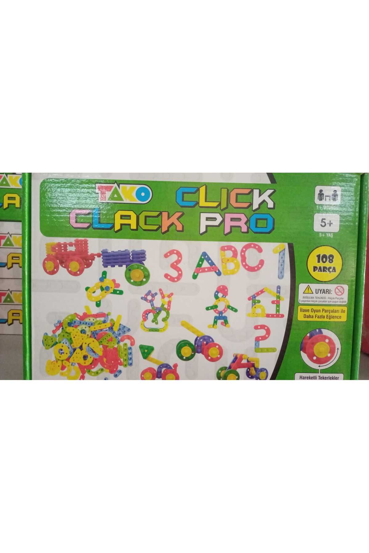 ATLAS TOYS-Tako Clıck Clack Pro Intelligence Developer Game 108 Pieces 1