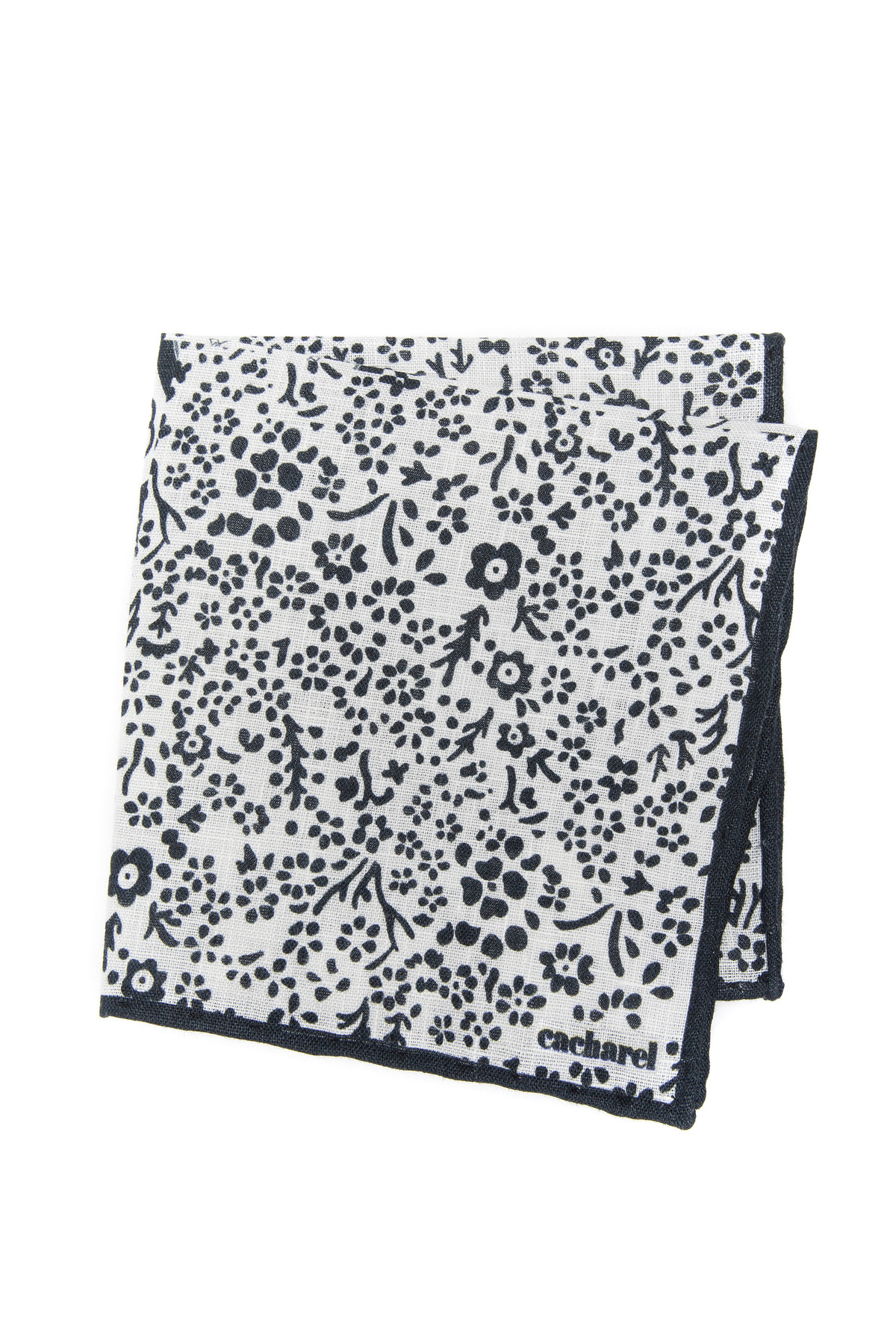 دستمال کتانی سیاه برند کاشارل کد:(50274250-001) Cacharel