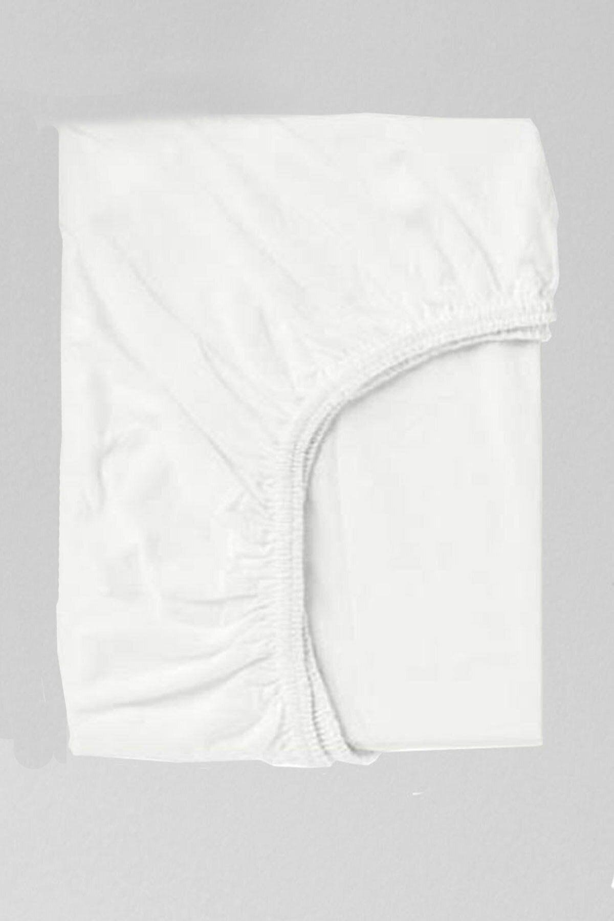 Genel Markalar 2 Adet Pamuklu ve Lastikli 60 x 120 x 15 cm Penye Bebek Çarşaf fotoğrafı 3 (önizleme)