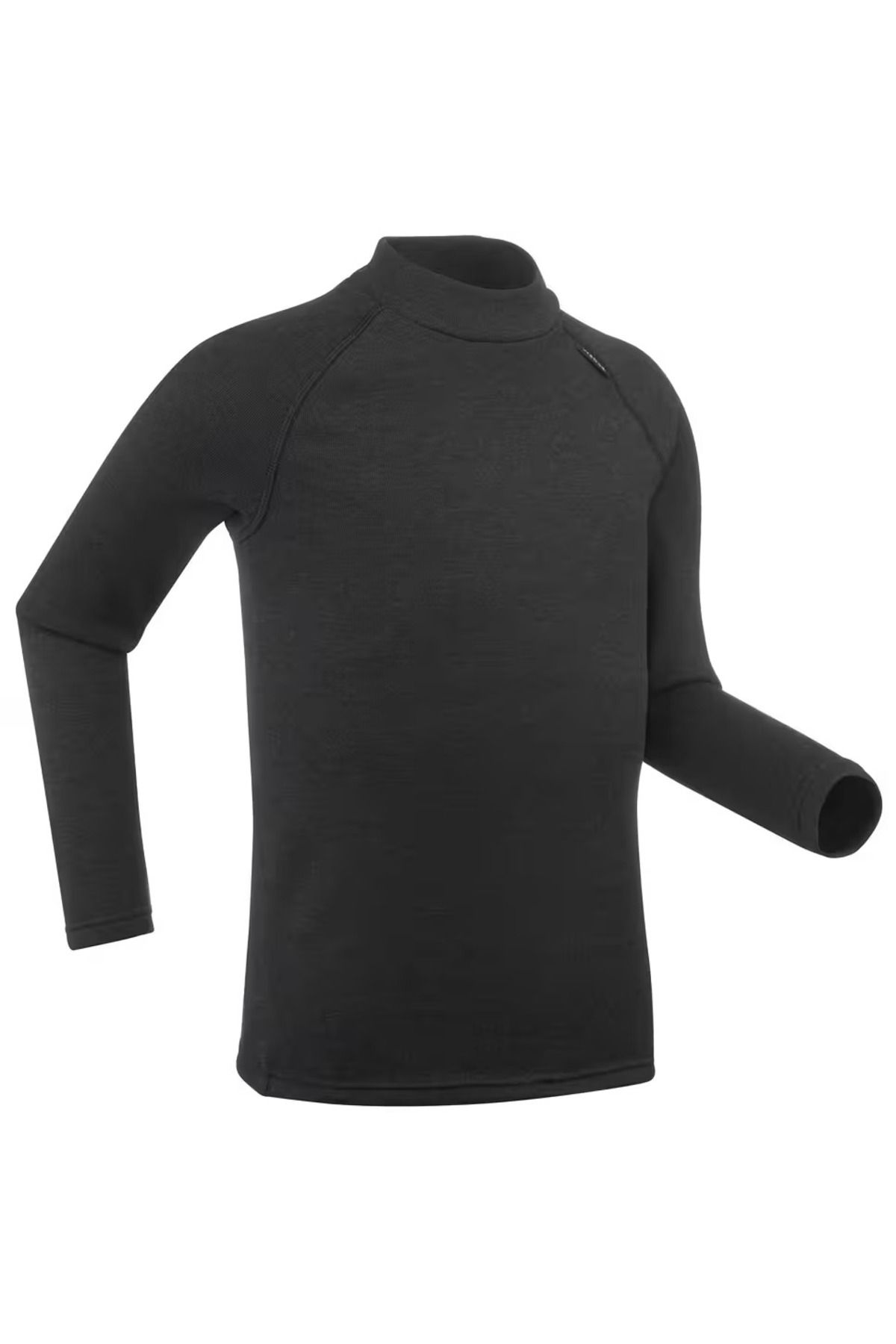 Decathlon-Children's Thermal Top Ski Thermal Underwear - Black - Bl 100 3