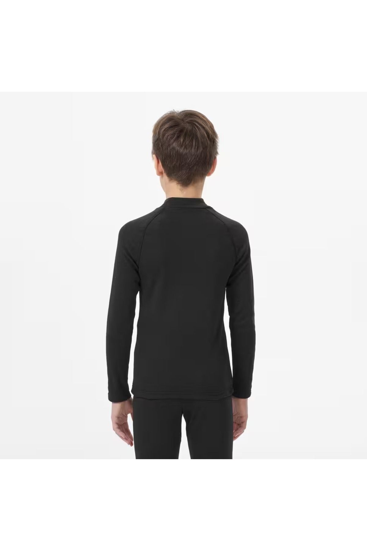 Decathlon-Children's Thermal Top Ski Thermal Underwear - Black - Bl 100 6