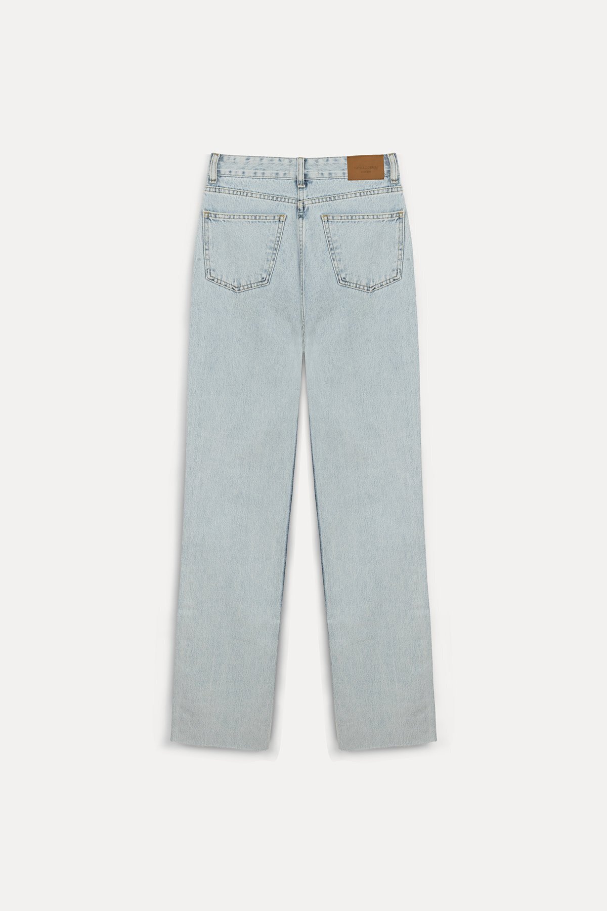 VATKALI Desert Straight Fit Jean Mavi görsel 8