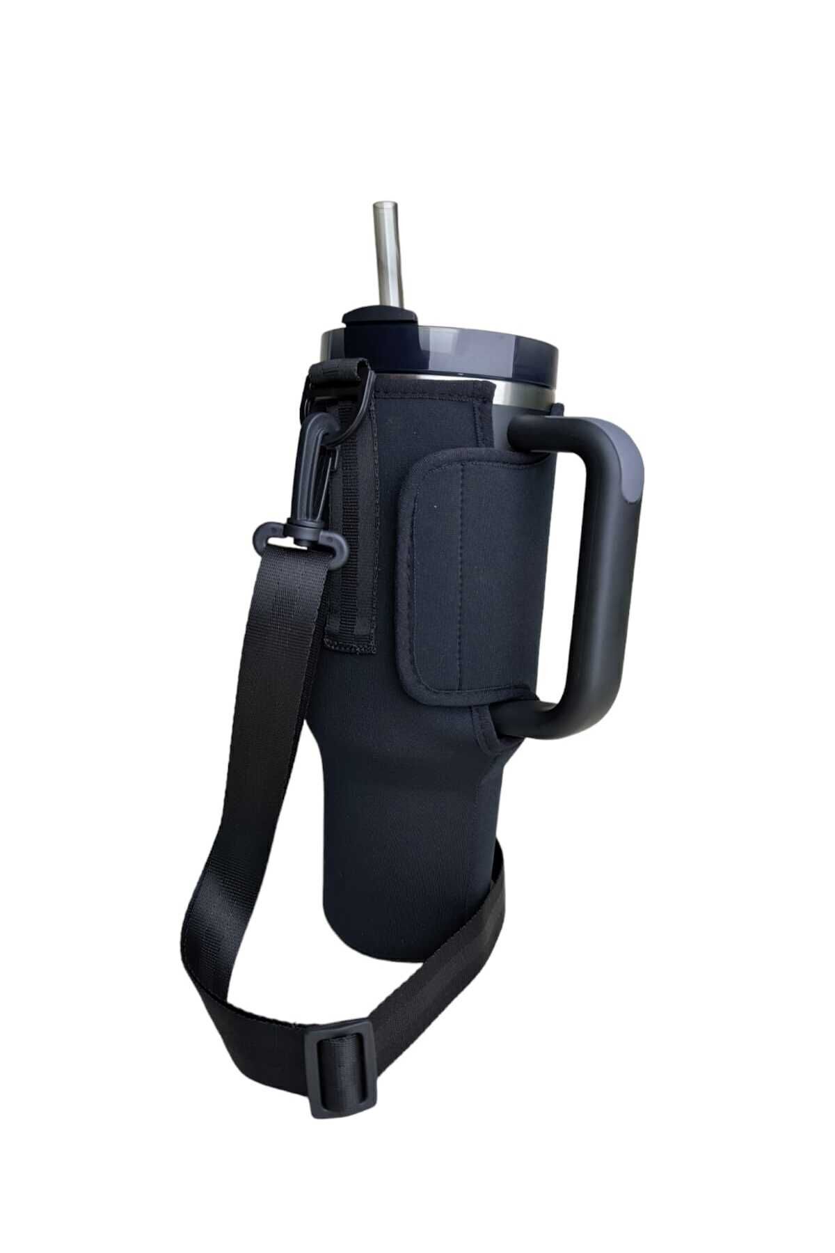 کیف نگهدارنده ترموستات نئوپرن استنلی مدل 1.18 لیتر Quencher با لوله و دسته Stanley