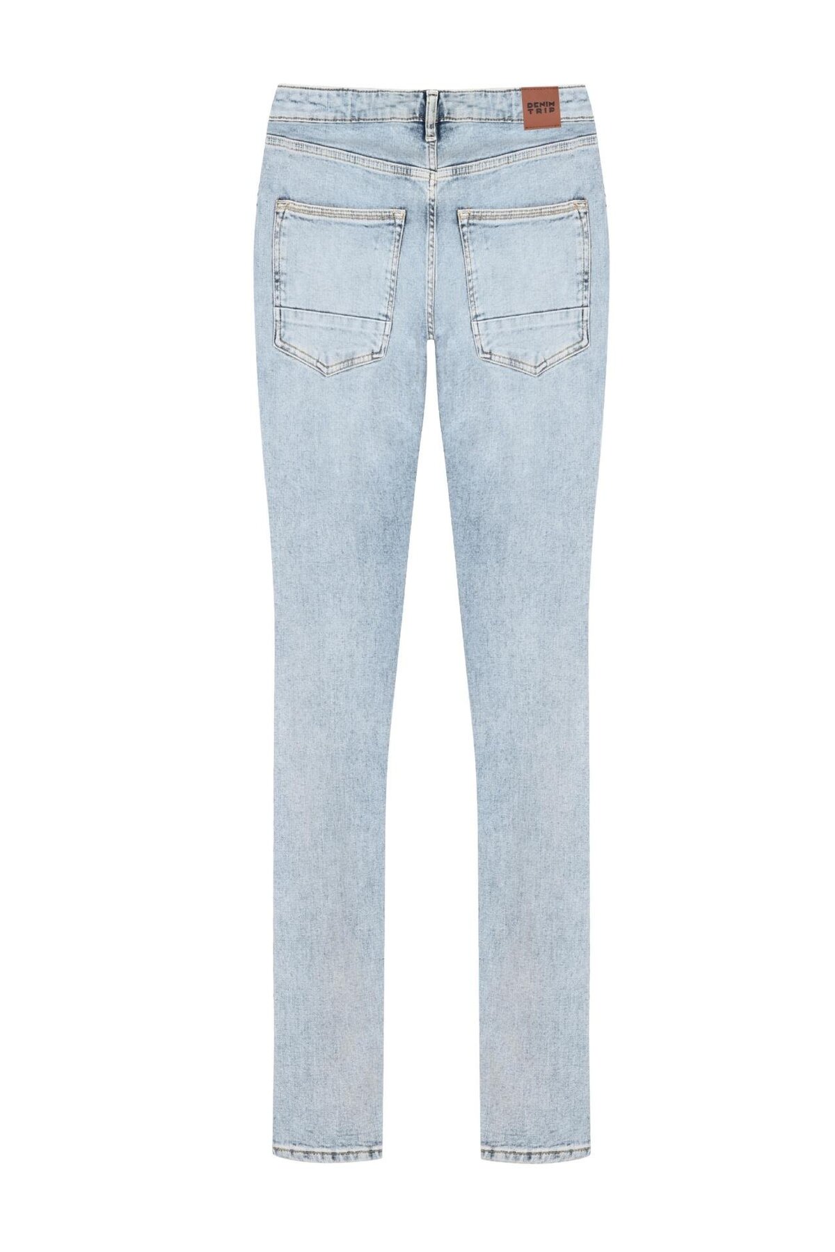 Denim Trip  MARCEL Premium Slim Straight Fit Açık İndigo Erkek Jean Pantolon - Görsel 4