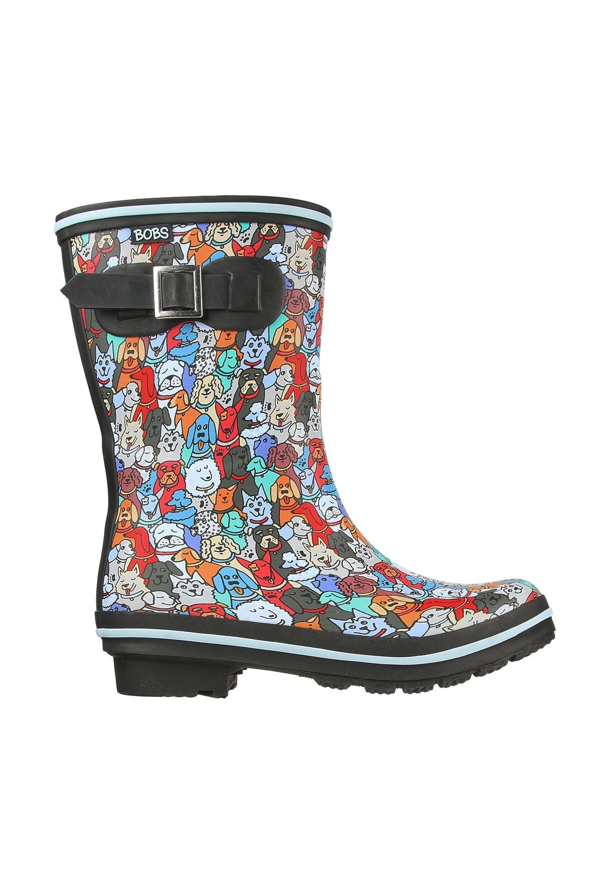 چکمه و بوت چند رنگ زنانه Bobs Rain پوتین 33373 bkmt Skechers