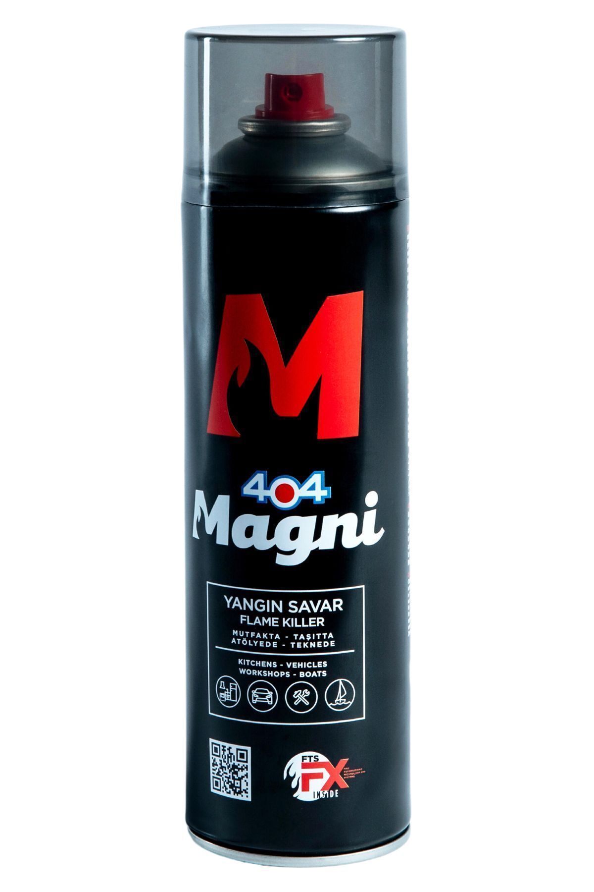 404 Kimya 404 Magni Yangın Söndürücü Sprey 500 ml