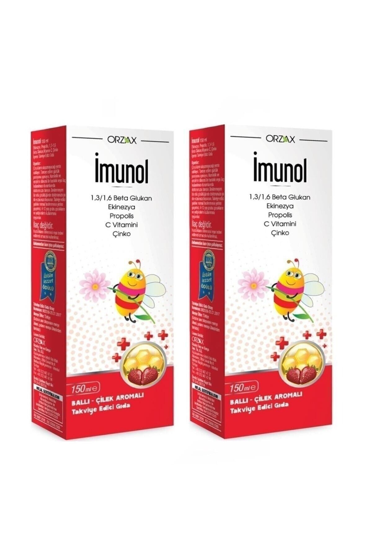 İmunol Şurup 150 ml 2 Adet