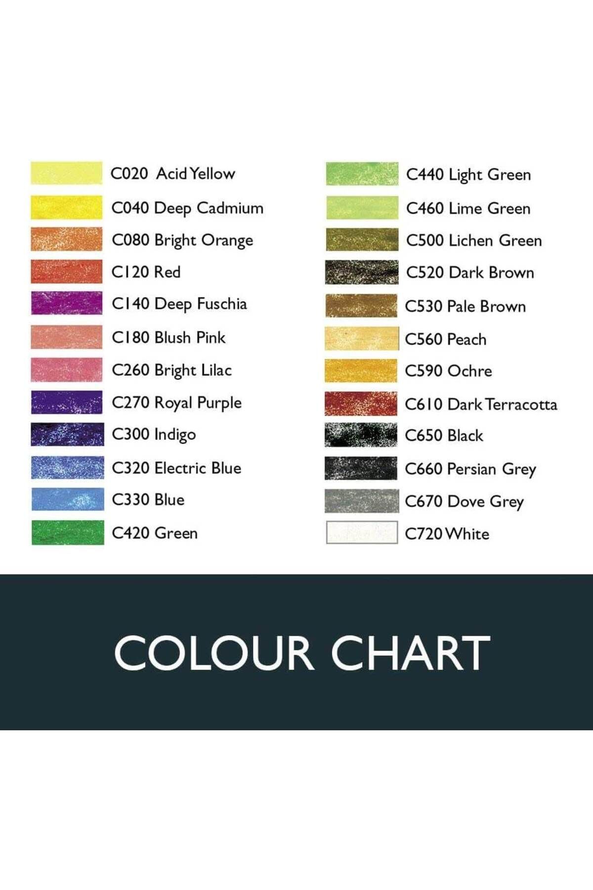 Derwent-Coloursoft 24-Piece Color Pen Set / 0701027 2
