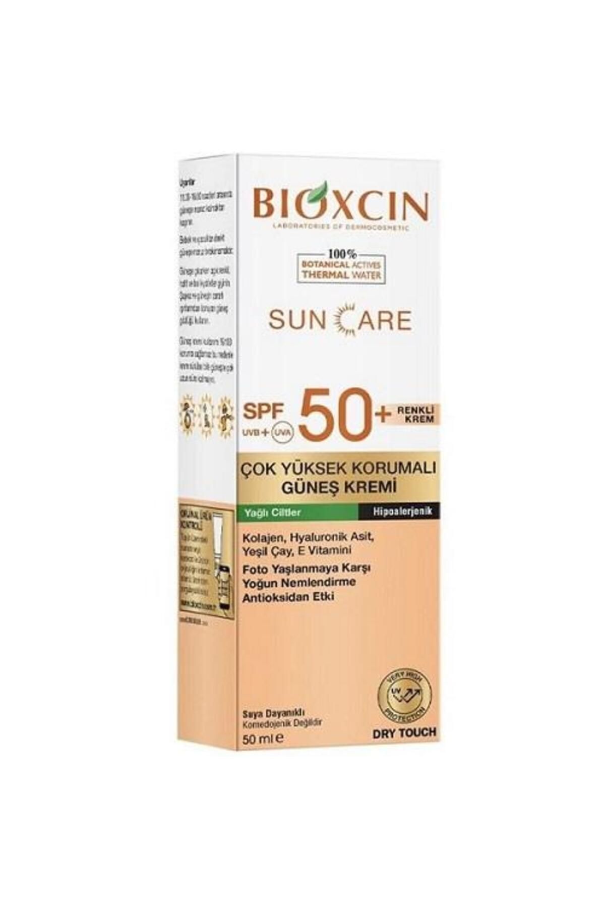 Bioxcin Sun Care Yağlı Ciltler Için Güneş Kremi Spf 50 50 ml - Renkli