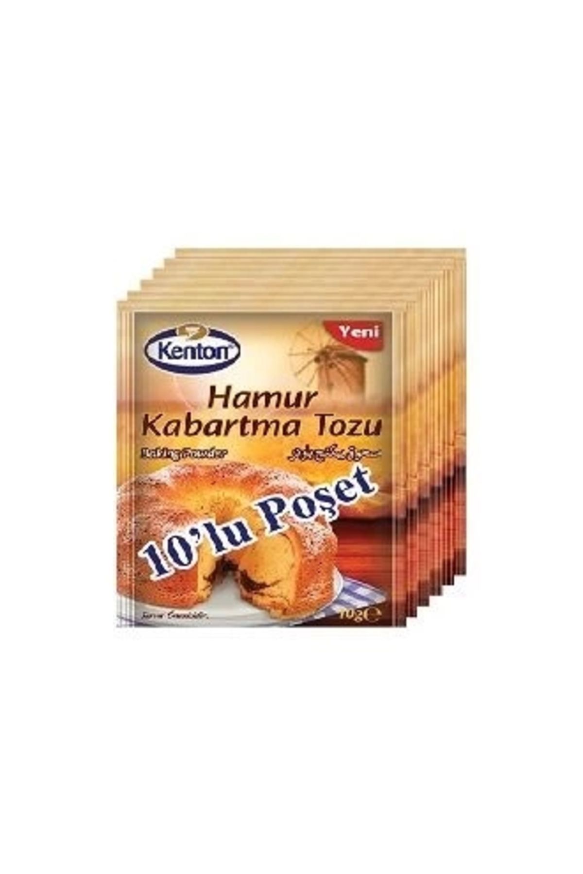 Kenton Hamur Kabartma Tozu 10 Lu 100 G