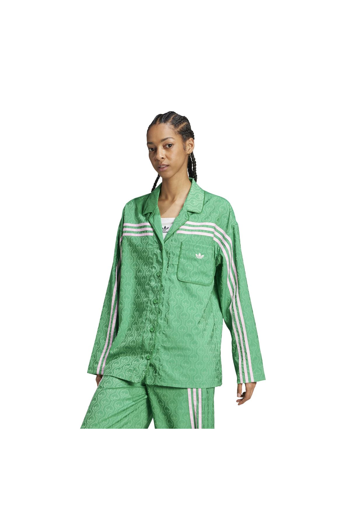 adidas-Green Women's Pajama Ball - Jn7659-K 1