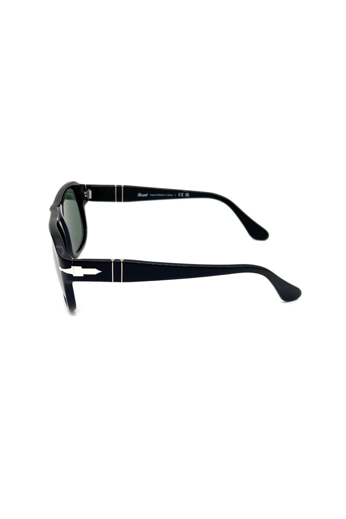 عینک آفتابی مشکی مردانه سیاه اورجینال Persol