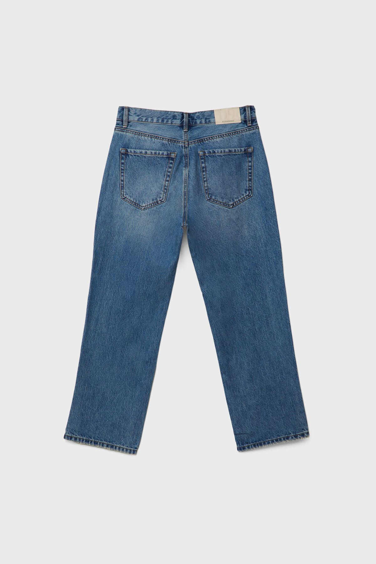 Stradivarius-Cropped straight jeans 6