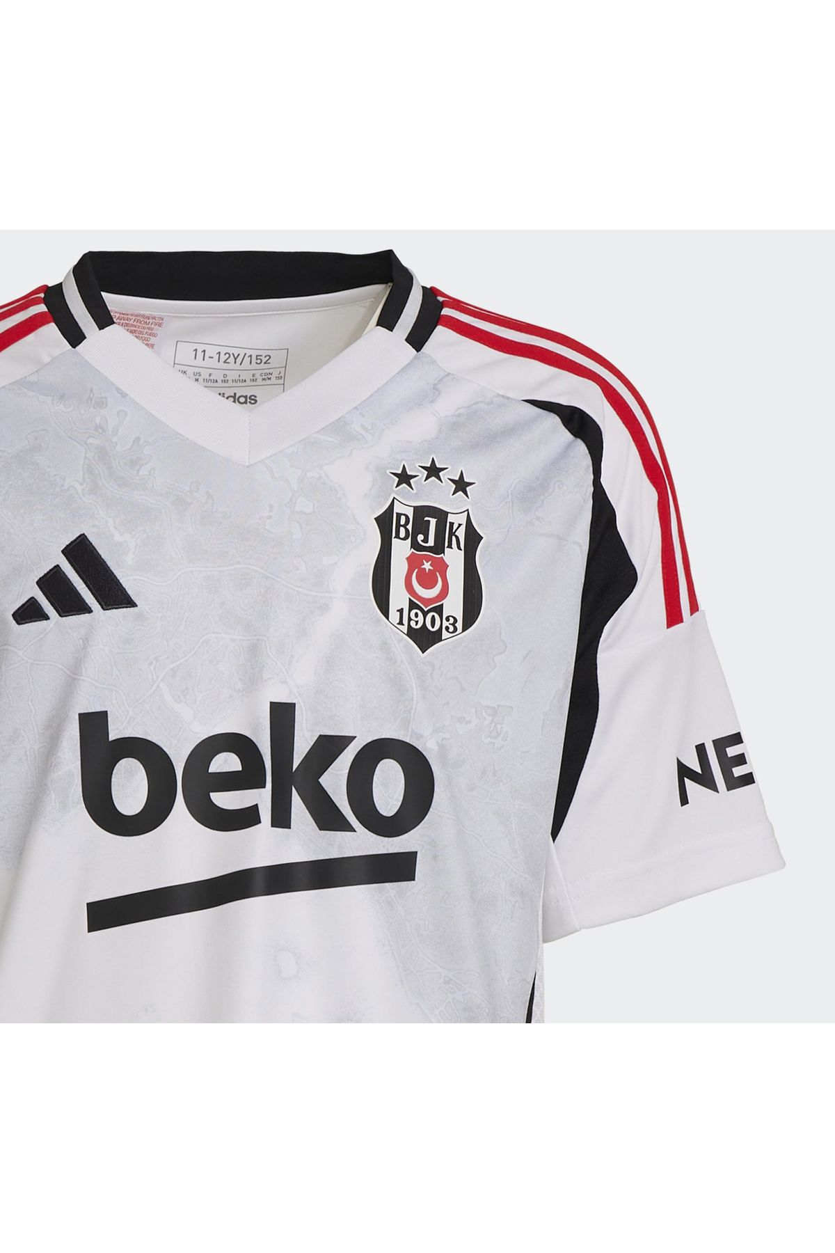 Beşiktaş-It1475-C Adidas Bjk 3 Jsy Y &amp; Ccedil;Kids Jersey Black 3