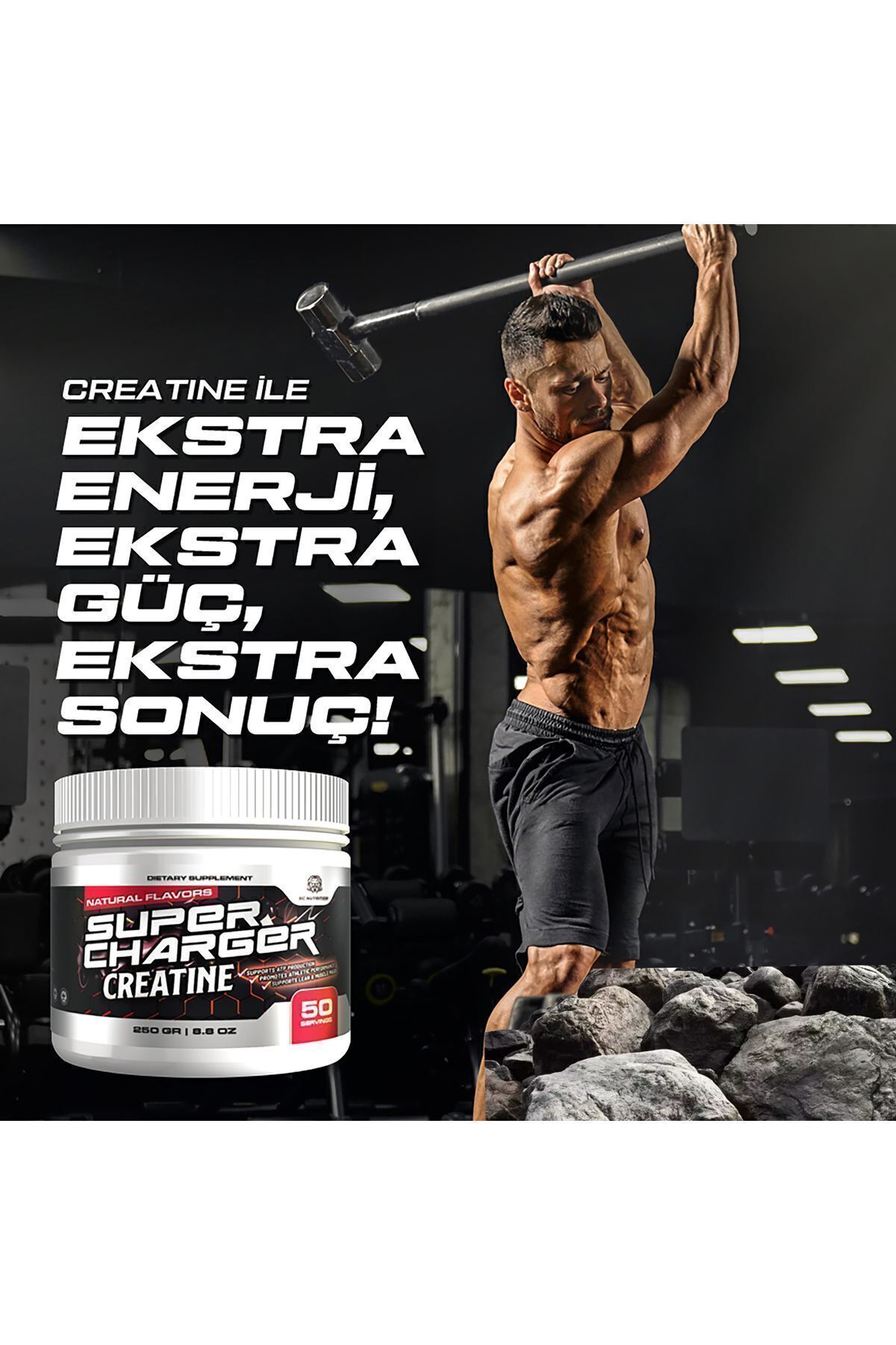 supercharger Sc Creatine 250 Gr